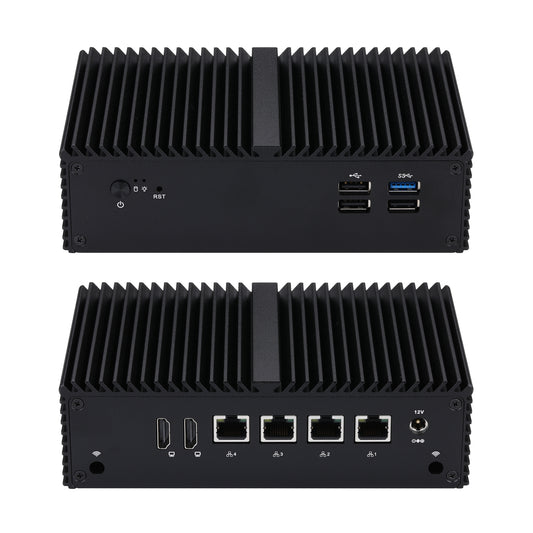 Qotom Multi LAN Firewall Router Mini PC Q10922G4 N100